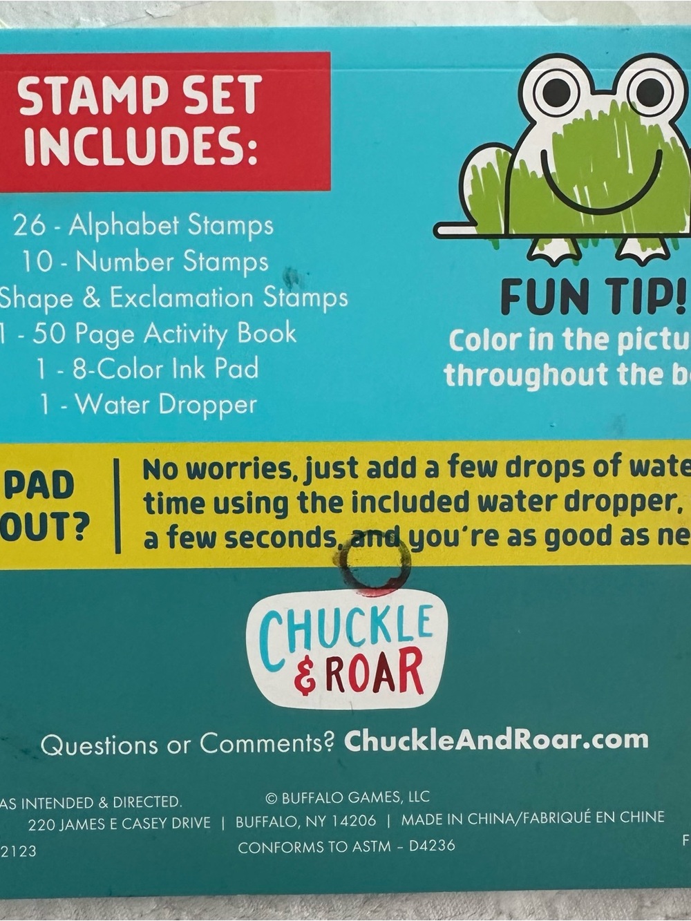 Stamp & Learn Wooden Stamp Set: 47 Steps & 50 Pages Activity Book - Picture 8 of 13